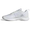 Image de adidas Baskets Avacourt pour Femme, FTWR White Silver Met FTWR White, 42 EU