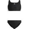 Image de adidas Fille 3-Stripes Bikini, Black/White, 7-8 Years