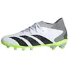 Image de adidas Mixte Enfant Predator Accuracy.3 Multi-Ground Boots, Cloud White/Core Black/Lucid Lemon, 28 EU