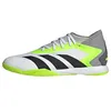 Image de adidas Mixte Predator Accuracy.3 Indoor Boots, Cloud White/Core Black/Lucid Lemon, 46 EU