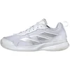 Image de adidas Femme Avaflash Low Tennis Shoes, Cloud White/Cloud White/Silver met, 38 2/3 EU