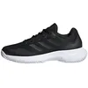 Image de adidas Femme Gamecourt 2.0 Tennis Shoes, Core Black / Core Black / Silver, 38 EU