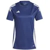 Image de adidas Femme Tiro 24 Shirt, Team Navy Blue 2/White, XS