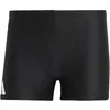Image de Adidas Herren Solid Swim Boxers, Black/White, L