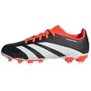 Image de adidas Mixte enfant Predator 24 League Low Multi-Ground Boots, Core Black / Cloud White / Solar Red, 28 EU