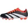 Image de Adidas Mixte Enfant Predator 24 League Low Multi-Ground Boots, Core Black/Cloud White/Solar Red, 35 EU