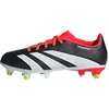 Image de Adidas Mixte Enfant Predator 24 League Soft Ground Boots, Core Black/Cloud White/Solar Red, 29 EU