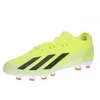 Image de adidas Mixte X Crazyfast League Multi-Ground Boots, Solar Yellow/Core Black/Cloud White, 44 2/3 EU