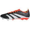 Image de adidas Mixte Predator League Firm Ground Football Boots, Core Black/Cloud White/Solar Red, 38 EU