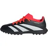 Image de adidas Mixte Enfant Predator 24 League Turf Boots, Core Black/Cloud White/Solar Red, 38 EU