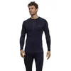 Image de FALKE Warm Round Neck M L/s SH Fil Fonctionnel séchage Rapide 1 pièce, Couche de Base supérieure Homme, Noir Black 3000, XL
