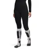 Image de FALKE Wool-Tech Light 3/4 W Ti laine fil fonctionnel séchage rapide 1 pièce, Couche de base inférieure Femme, Noir Black 3000, S