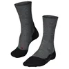 Image de FALKE TK2 Explore Wool W So laine 1 paire, Chaussettes de randonnée Femme, Gris Black 3020, 41-42
