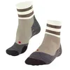 Image de FALKE TK2 Explore Short Stripe W Sso laine fil fonctionnel 1 paire, Chaussettes de randonnée Femme, Beige Melange 4043, 37-38