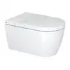 Image de Duravit SensoWash® Starck f Pro Set complet WC japonais compact pour montage mural, avec abattant, 650002012004300, Compact