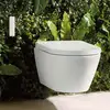 Image de Duravit SensoWash D-Neo WC lavant suspendu Compact avec abattant WC, 654000012004300, Compact