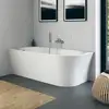 Image de Duravit DuraSenja Baignoire d’angle avec tablier, 700576000000000,