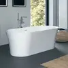 Image de Duravit DuraSenja Baignoire ovale en îlot, 700579000000000,