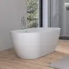 Image de Duravit Plinero Baignoire en îlot, ovale, 700603000000000,