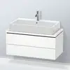 Image de Duravit L-Cube Meuble bas, 2 tiroirs, LC580808484,