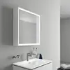 Image de Duravit L-Cube Armoire de toilette, 1 porte, LC7550L18181000,
