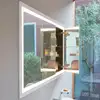 Image de Duravit L-Cube Armoire de toilette, 3 portes, LC7653018180000,