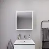 Image de Duravit L-Cube Armoire de toilette, 1 porte, LC7550R18180000,