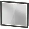 Image de Duravit L-Cube Armoire de toilette, 2 portes, LC7651049490000,