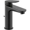 Image de Duravit WA1020001046 Wave Robinet de lavabo, Noir Mat