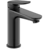 Image de Duravit Wave Mitigeur monocommandé pour lavabo, saillie 122 mm, sans garniture découlement, WA1020002046, Couleur: noir mat