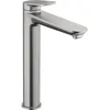 Image de Duravit WA1040002070 Wave Robinet de lavabo en acier inoxydable brossé