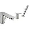 Image de Duravit Wave Robinetterie sur gorge de baignoire avec mitigeur monocommande, WA5260000070,