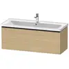 Image de Duravit D-Neo Meuble sous-vasque, 1 tiroir, DE42910BD300000, DE4291