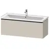 Image de Duravit D-Neo Meuble sous-vasque, 1 tiroir, DE42910BD910000, DE4291