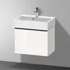 Image de Duravit D-Neo Meuble sous-vasque, 1 tiroir, DE42290BD220000, DE422902222