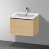 Image de Duravit D-Neo Meuble sous-vasque, 1 tiroir, DE42540BD300000, DE425403030