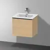 Image de Duravit D-Neo Meuble sous-vasque, 1 tiroir, DE42600BD300000, DE426003030