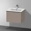 Image de Duravit D-Neo Meuble sous-vasque, 1 tiroir, DE42610BD430000, DE426104343