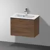 Image de Duravit D-Neo Meuble sous-vasque, 1 tiroir, DE42680BD210000, DE426802121