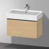 Image de Duravit D-Neo Meuble sous-vasque, 1 tiroir, DE42730BD300000, DE427303030