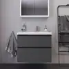 Image de Duravit D-Neo Meuble sous-vasque, 2 tiroirs, DE43580BD490000, DE435804949