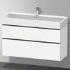 Image de Duravit D-Neo Meuble sous-vasque, 2 tiroirs, DE43750BD180000, DE437501818