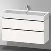 Image de Duravit D-Neo Meuble sous-vasque, 2 tiroirs, DE43750BD220000, DE437502222