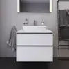 Image de Duravit D-Neo Meuble avec plan de toilette, DE49670BD220000, DE496702222