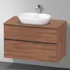 Image de Duravit D-Neo Meuble avec plan de toilette, DE49680BD790000, DE496807979
