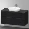 Image de Duravit D-Neo Meuble avec plan de toilette, DE49690BD160000, DE496901616
