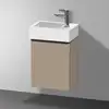 Image de Duravit D-Neo Meuble sous-vasque, 1 porte, DE4218LBD750000, DE4218L7575