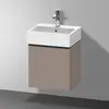 Image de Duravit D-Neo Meuble sous-vasque, 1 porte, DE4217LBD430000, DE4217L4343