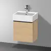 Image de Duravit D-Neo Meuble sous-vasque, 1 porte, DE4217RBD300000, DE4217R3030