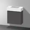 Image de Duravit D-Neo Meuble sous-vasque, 1 porte, DE4219LBD490000, DE4219L4949